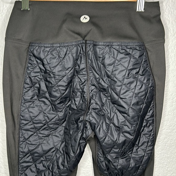 Marmot Women’s Primaloft Quilted Capri Leggings Black Small - Picture 5 of 12